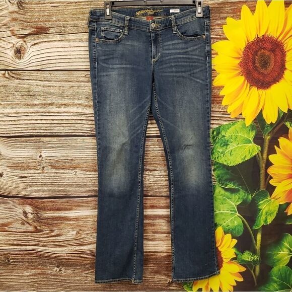St John's Bay Bootcut Stretch jeans Pre-owned - Picture 1 of 4